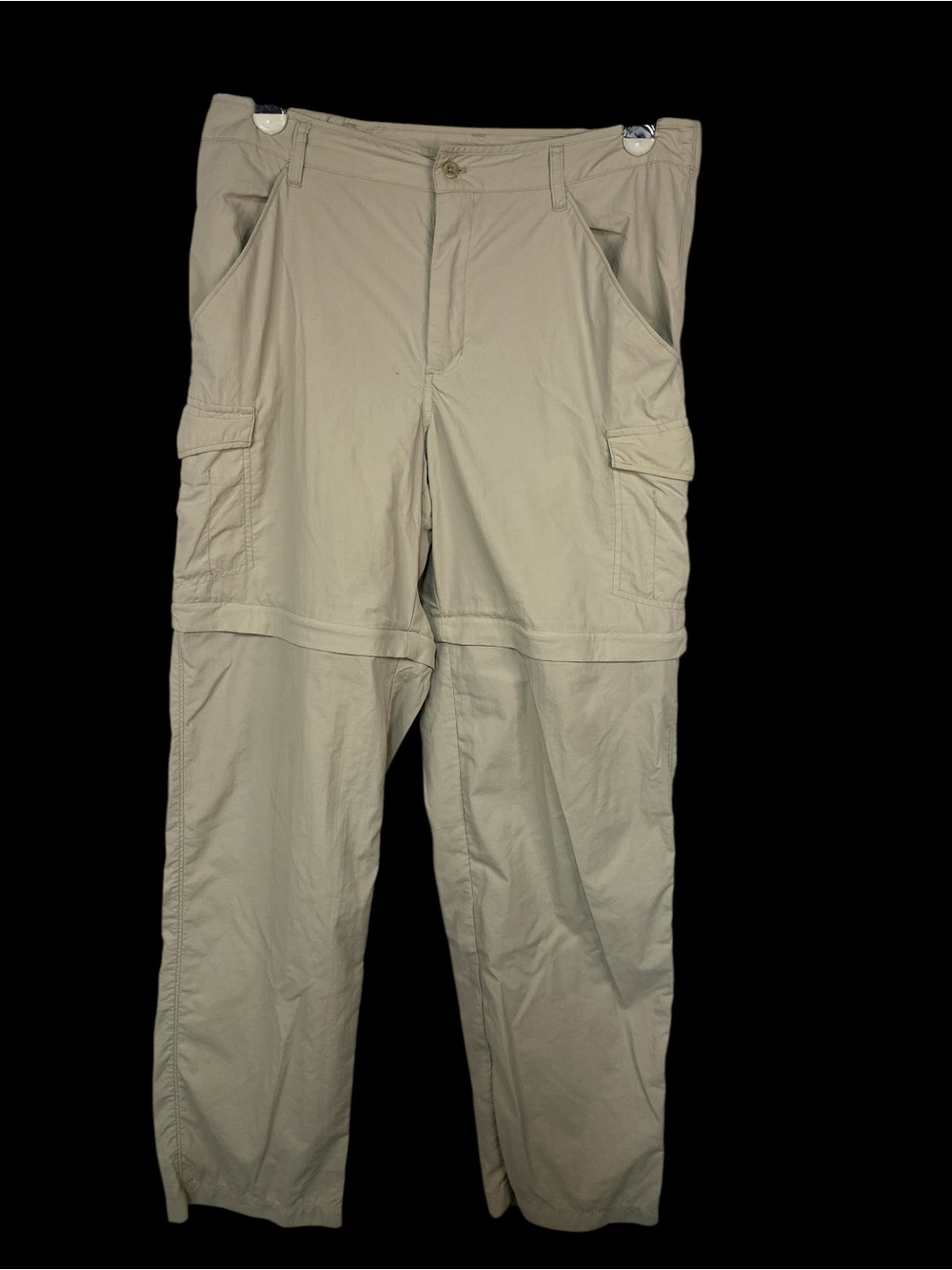Columbia Convertible Cargo Pants in Khaki Men’s Small